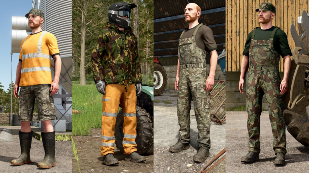 Army Surplus & Workwear Wardrobe Collection V1.0.0.2