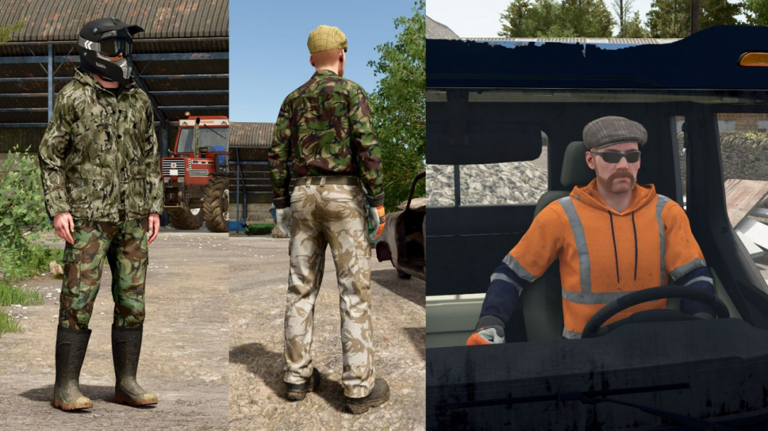 Army Surplus & Workwear Wardrobe Collection V1.0.0.2
