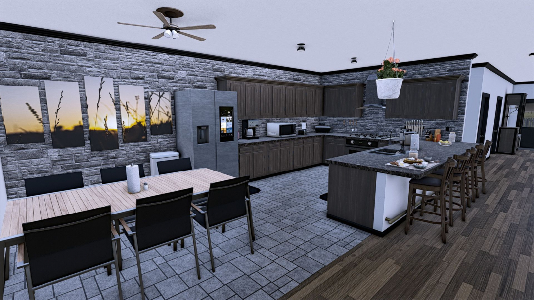 House 4 Bed 3 Bath Style 3 V1.0