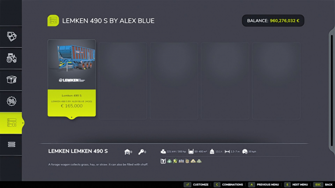 Lemken 490 S V1.0.0.4