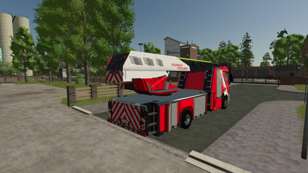 MAN Rosenbauer DLK 23/12 from the Mittelberg fire department V1.0
