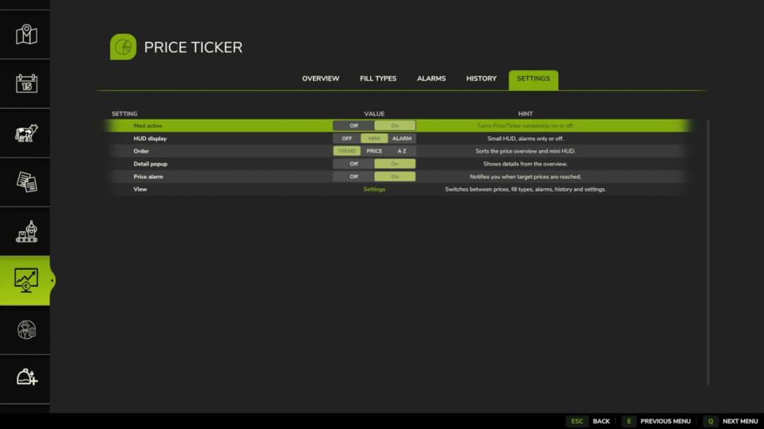 Market Price Helper V1.0