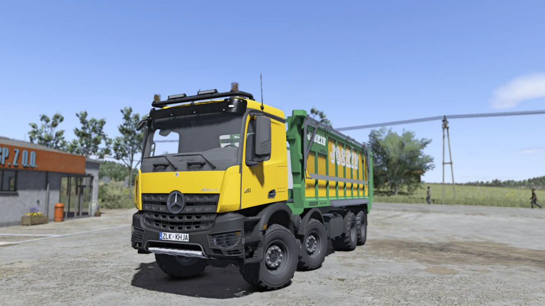 Mercedes Benz Arocs Agrar V1.0.0.1
