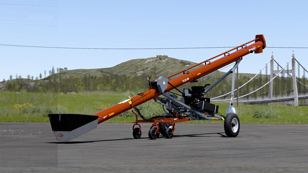 Meridian TL-1239 screw conveyor for bulk materials V1.0