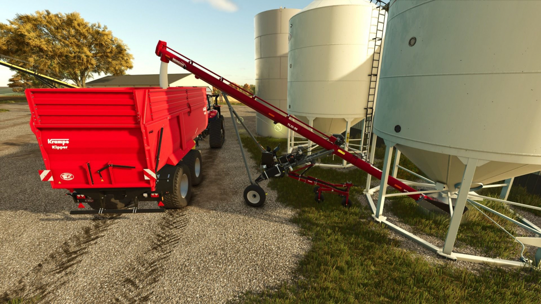 Meridian TL-1239 screw conveyor for bulk materials V1.0