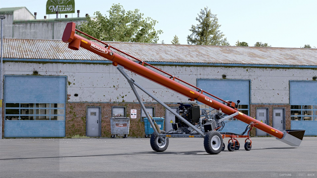 Meridian TL-1239 screw conveyor for bulk materials V1.0