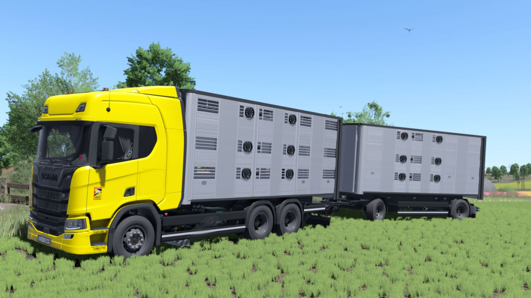 Scania R animal transport V1.0.0.1
