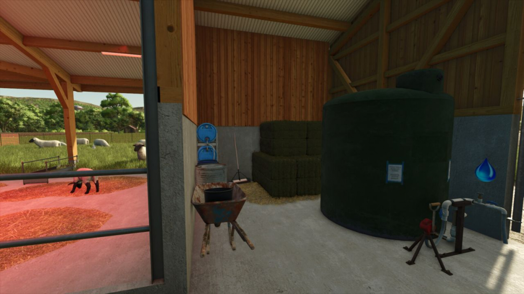 Sheep Barn For 500 Animals V1.0