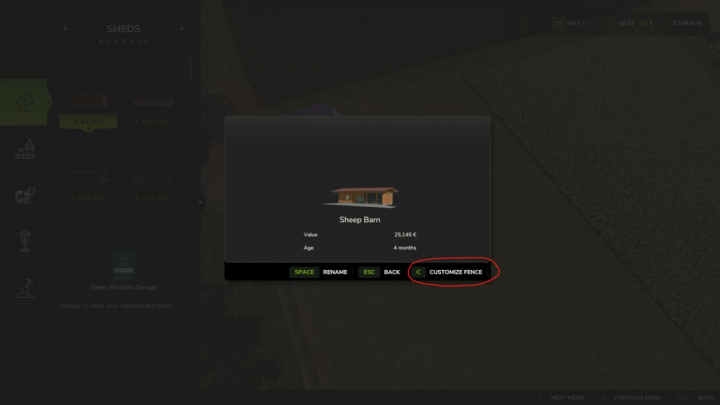 fs25-mods,  Adjust Pasture Fence V1.0.0.1