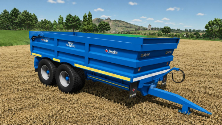 fs25-mods, Broughan 14T Dump Trailer V1.0