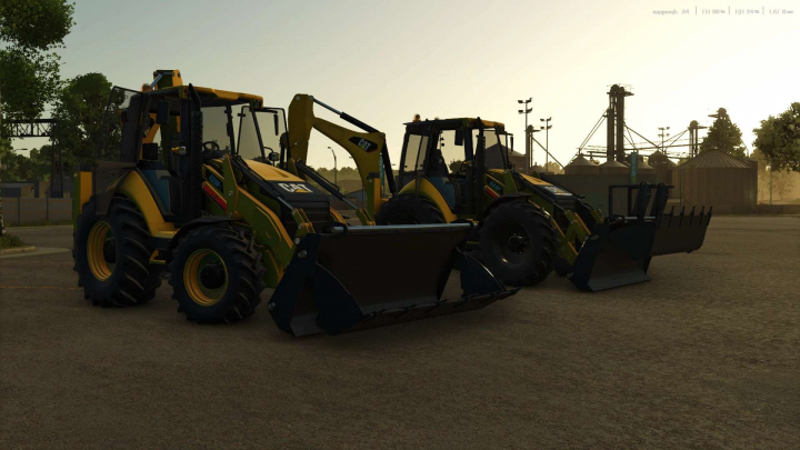fs25-mods, CAT 428/444 pack v1.0