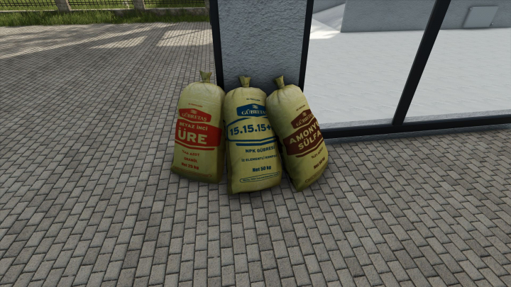 fs25-mods,  Gübretas Fertilizer Sacks V1.0