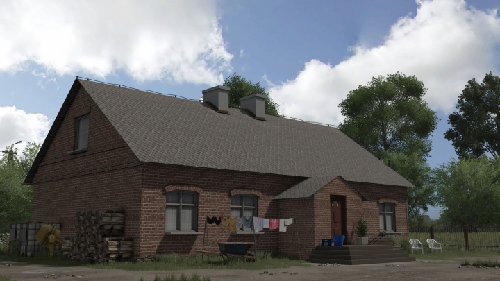 fs25-mods, Old Post German House V1.0