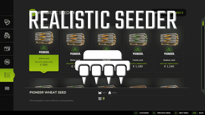 fs25-mods, Realistic Seeder V1.0