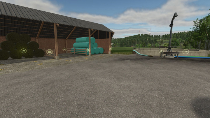 fs25-mods, Show/hide triggers and interaction zone markings V1.0