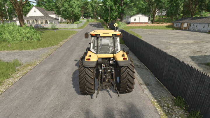fs25-mods,  Stop Tractor On Menu V1.0