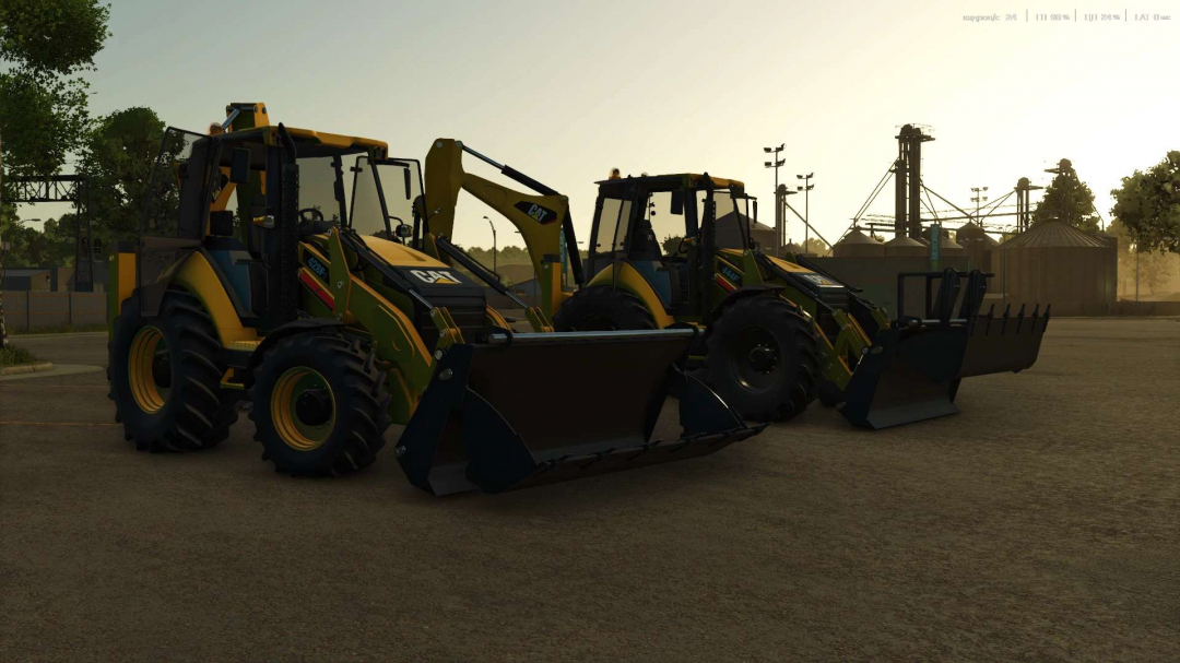 CAT 428/444 pack v1.0