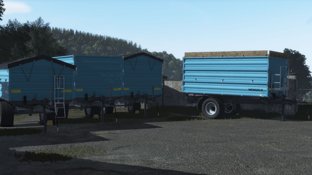Mengele Single Axle Trailer V1.0