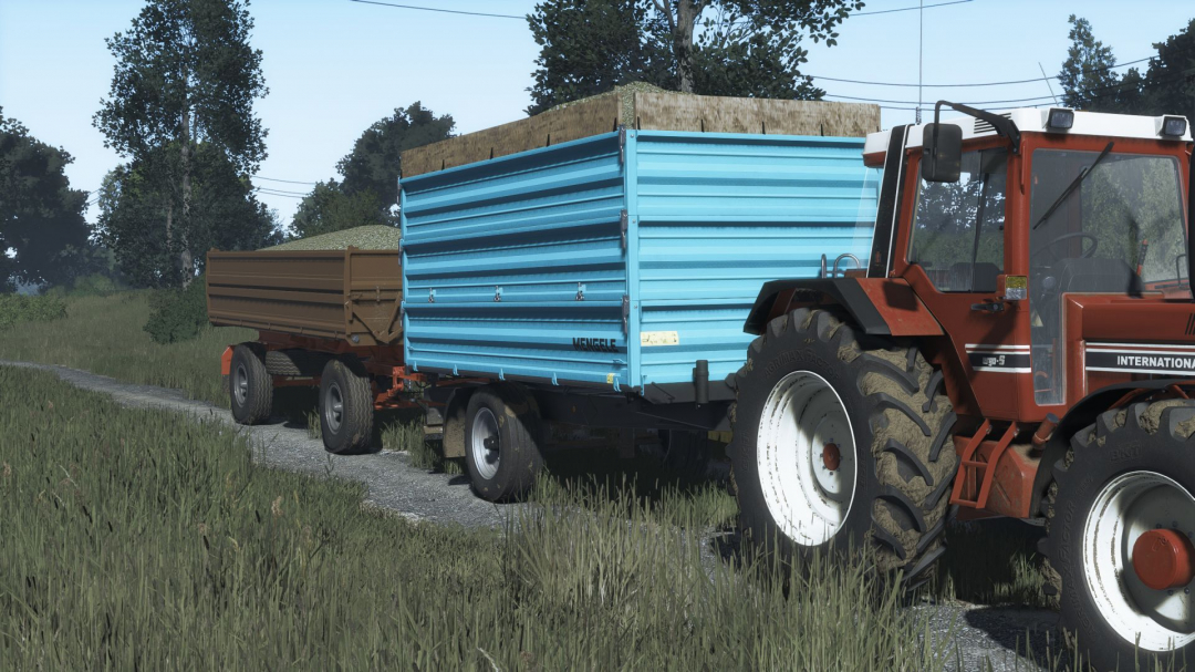 Mengele Single Axle Trailer V1.0