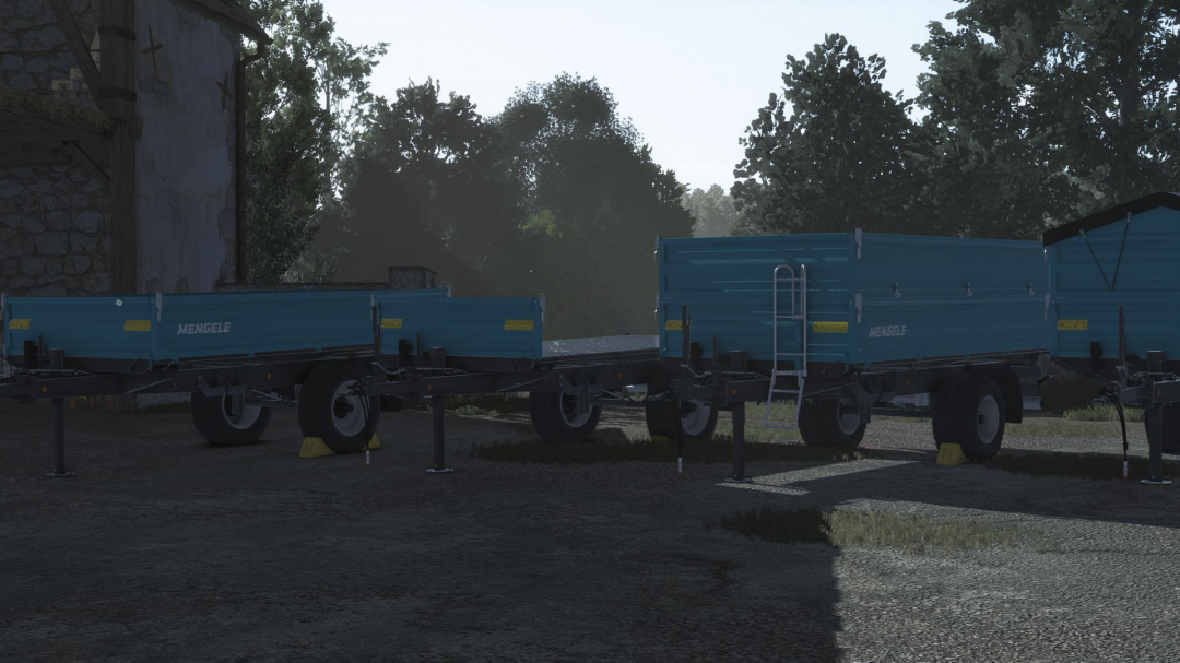 Mengele Single Axle Trailer V1.0