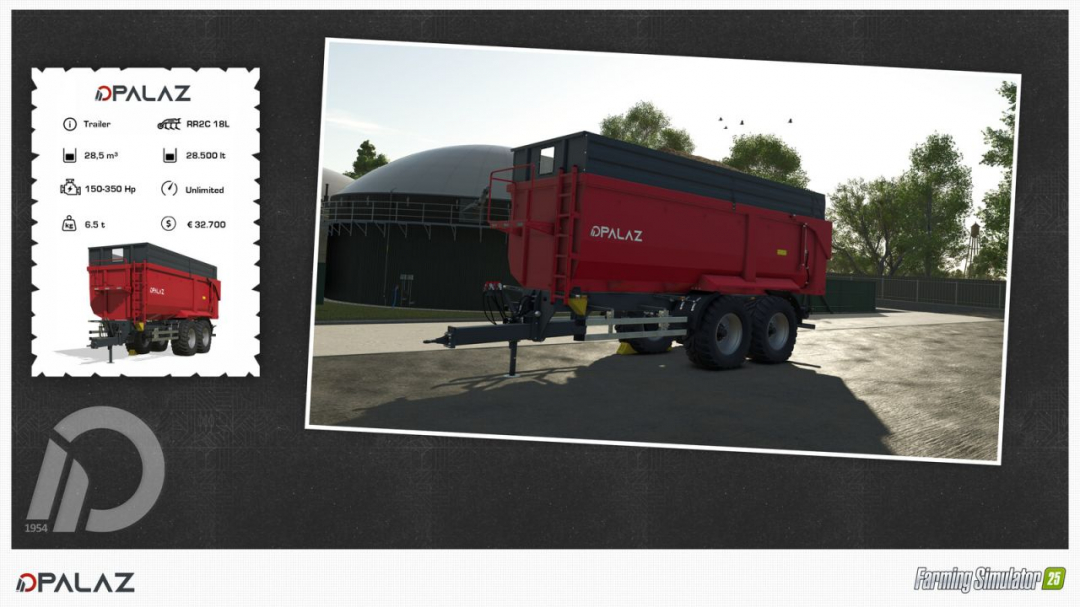 Palaz RR2C 18L Trailer V1.0