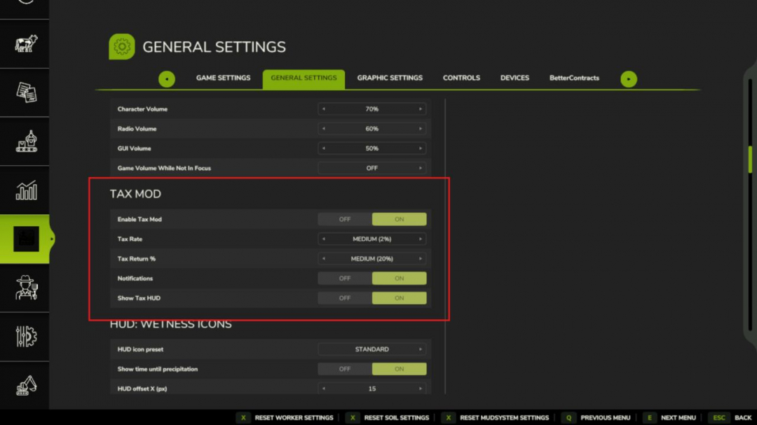Tax Mod V1.1.5