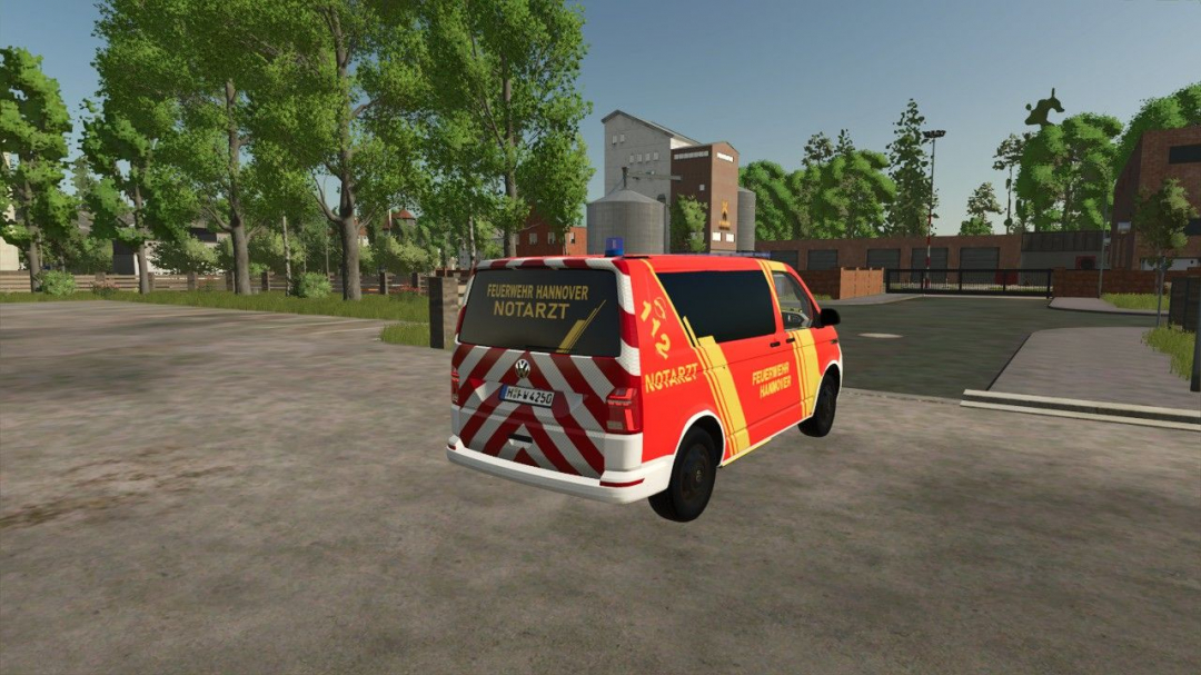 Volkswagen T6 Hanover Fire Department NEF and ELW 1 V1.0