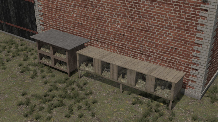 fs25-mods, Cages with Rabbits V1.0