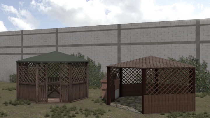 fs25-mods, Gazebo Pack V1.0