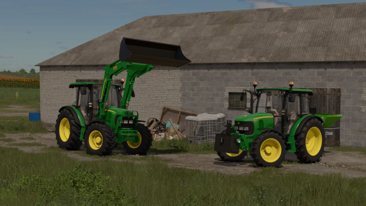 fs25-mods, John Deere 5R + 583 V1.0