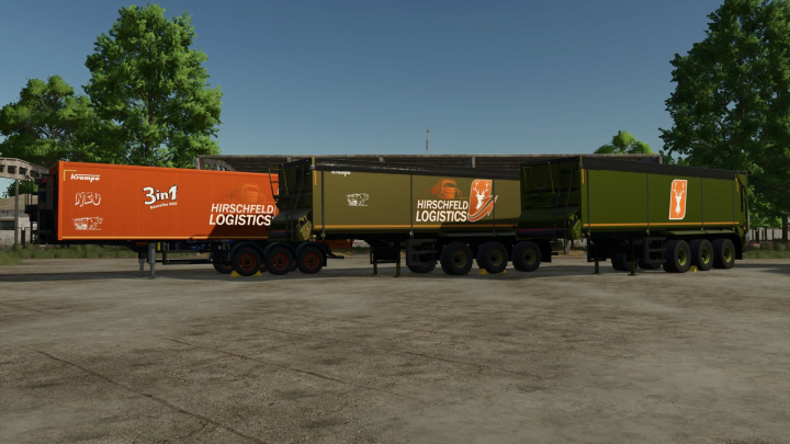 fs25-mods, Krampe SKS sliding floor & Bandit V1.0