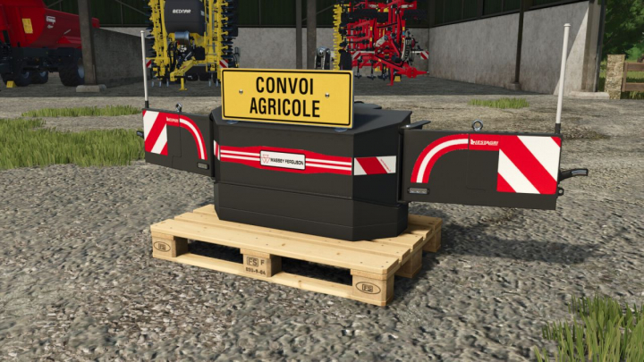 fs25-mods,  MF EVO 900 Weights V1.0