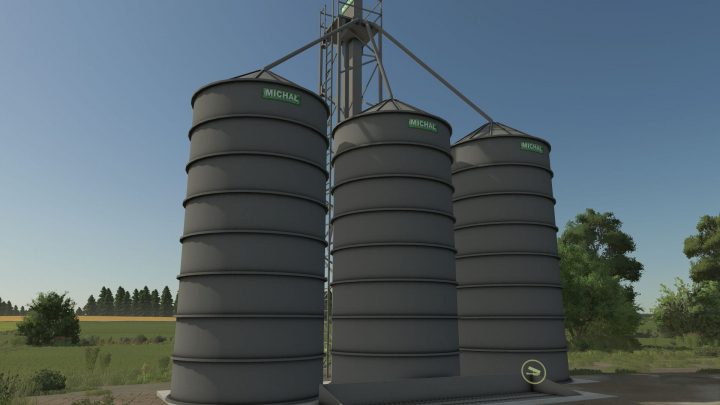 fs25-mods,  MICHAL Grain Silos V1.0