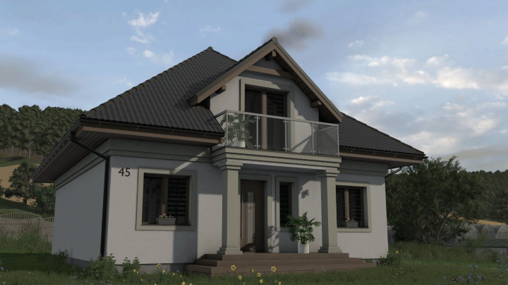 fs25-mods, Modern House V1.0.0.1