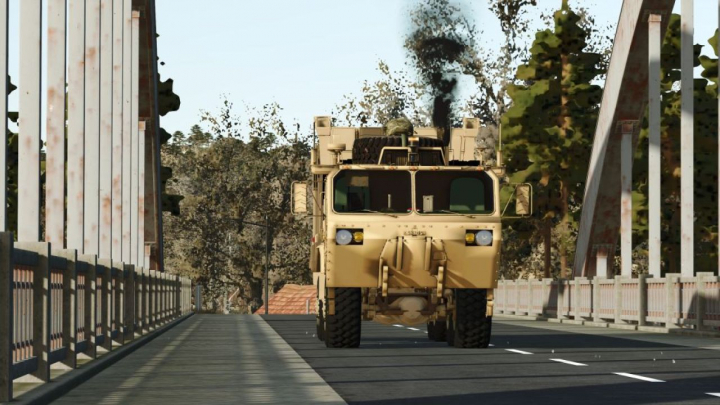 fs25-mods,  Oshkosh M978 HEMTT and the David’s Sling missile system V1.0