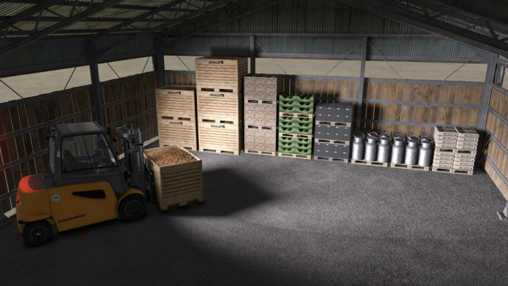 fs25-mods, Stackable Pallet Object Storage Extension V1.0