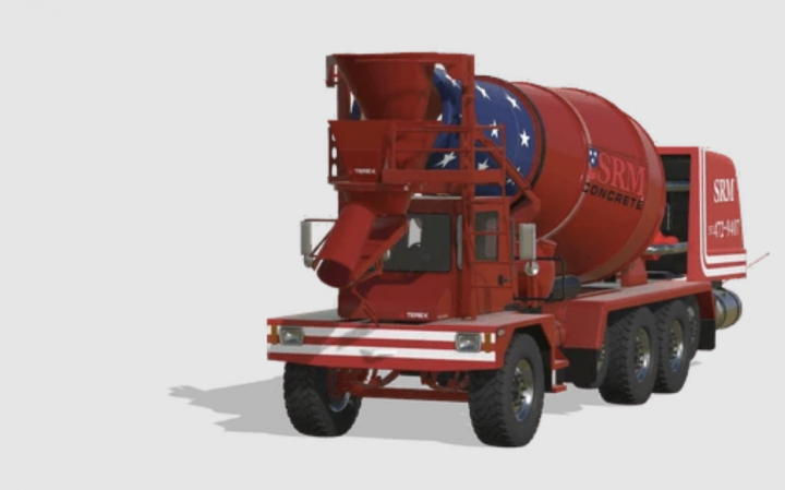 fs25-mods,  Terex Cement Mixer v1.0