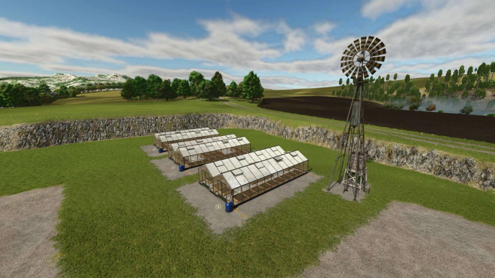 fs25-mods,  Water Distributing Windmill v1.0