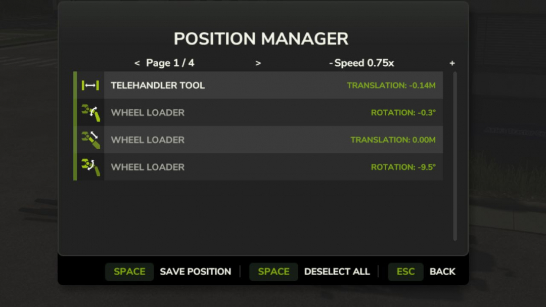 Auto Arm Position V1.0.0.4
