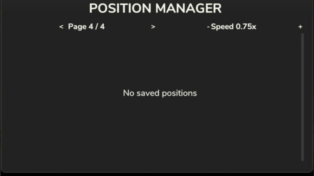 Auto Arm Position V1.0.0.4