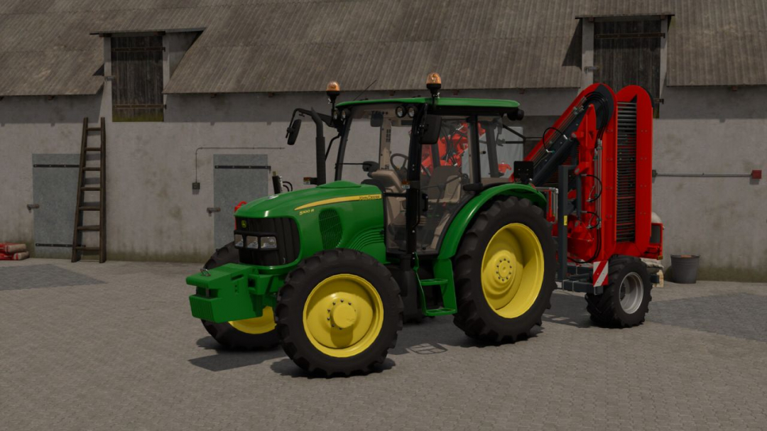 John Deere 5R + 583 V1.0