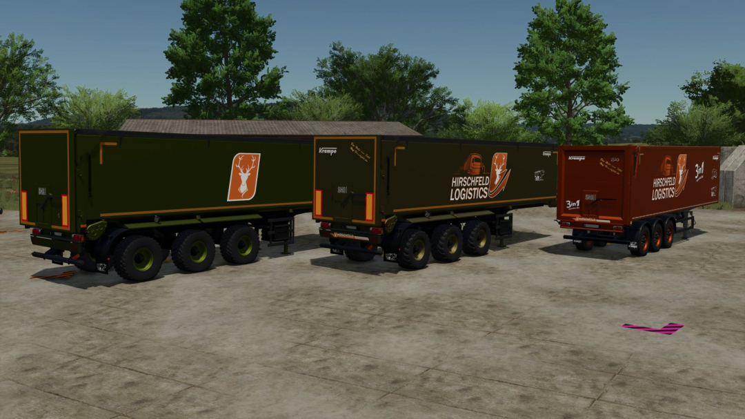 Krampe SKS sliding floor & Bandit V1.0