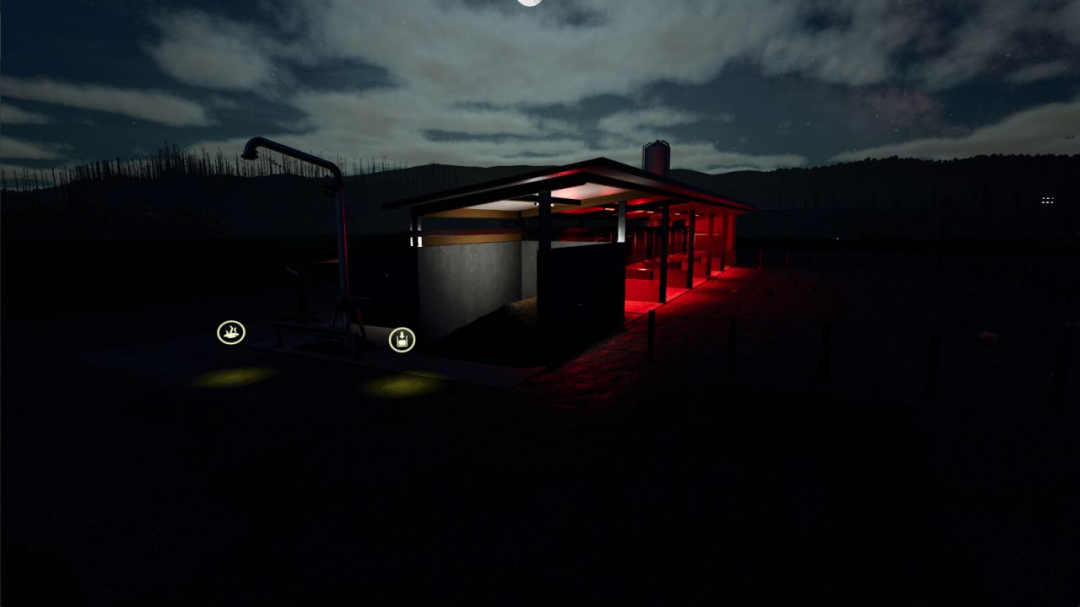 Pig Barn With Manure Heap V1.0