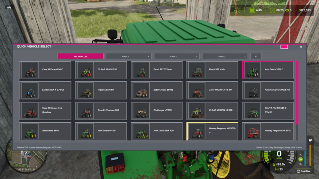 Quick Vehicle Select V1.0.1