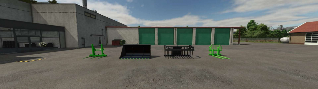 Sennebogen G340 and Fendt Cargo T740 v1.0