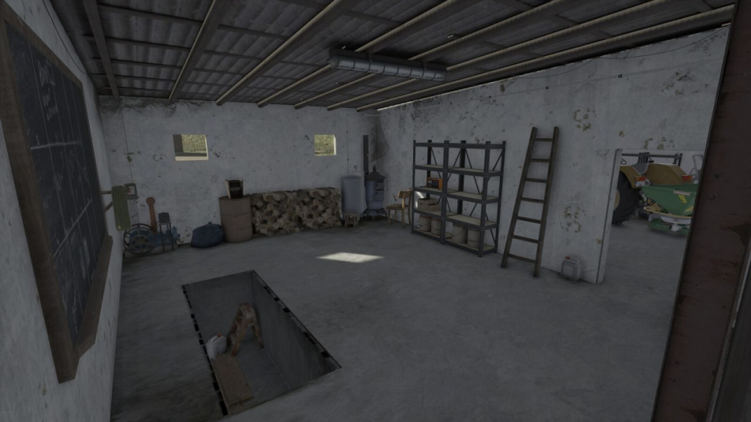 Small Pigsty With Barn V1.0