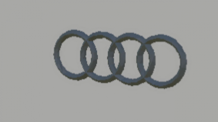 fs25-mods,  Audi Logo (Prefab) V1.0