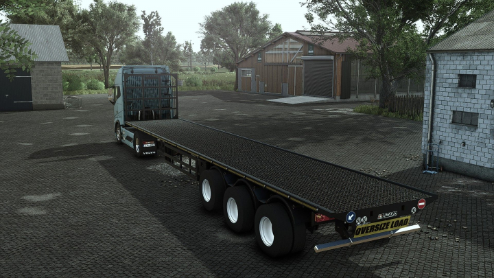 fs25-mods,  Bale Flatbed Trailer 50000 V1.0