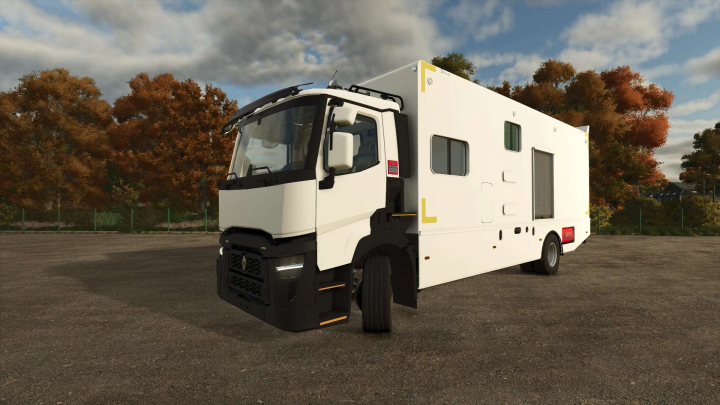 fs25-mods,  Camion Renault Base de vie v1.0