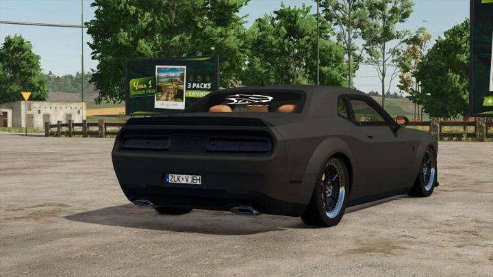 fs25-mods,  Dodge Challenger Hellcat v1.0.0.4